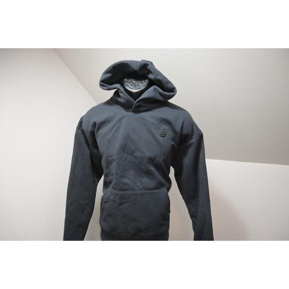 Under Armour Hoodie Steph Curry Fleece Black Athletic Performance Mens Sz Medium - Picture 1 of 12